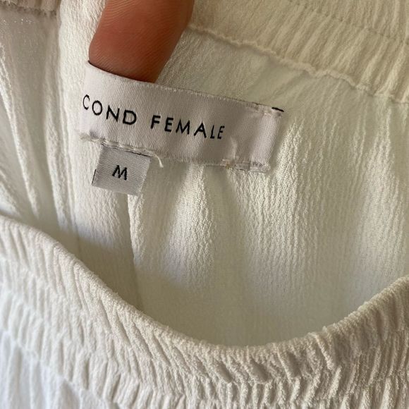 Second Female Off Shoulder Blouse Sz M - Picture 12 of 13